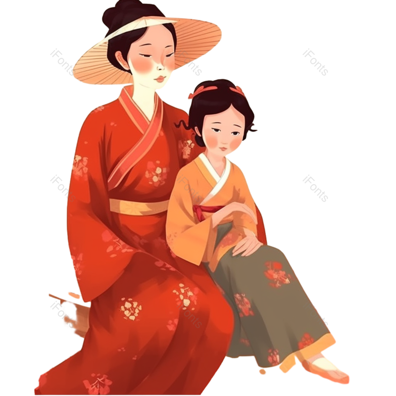 节日图片,母亲节元素,妈妈PNG,感恩节免抠素材